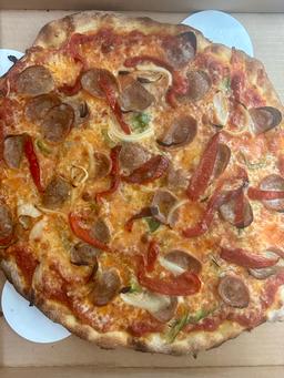 Sausage and Peppers Pizza