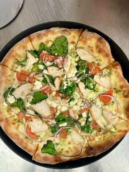 Chicken Pesto Pizza